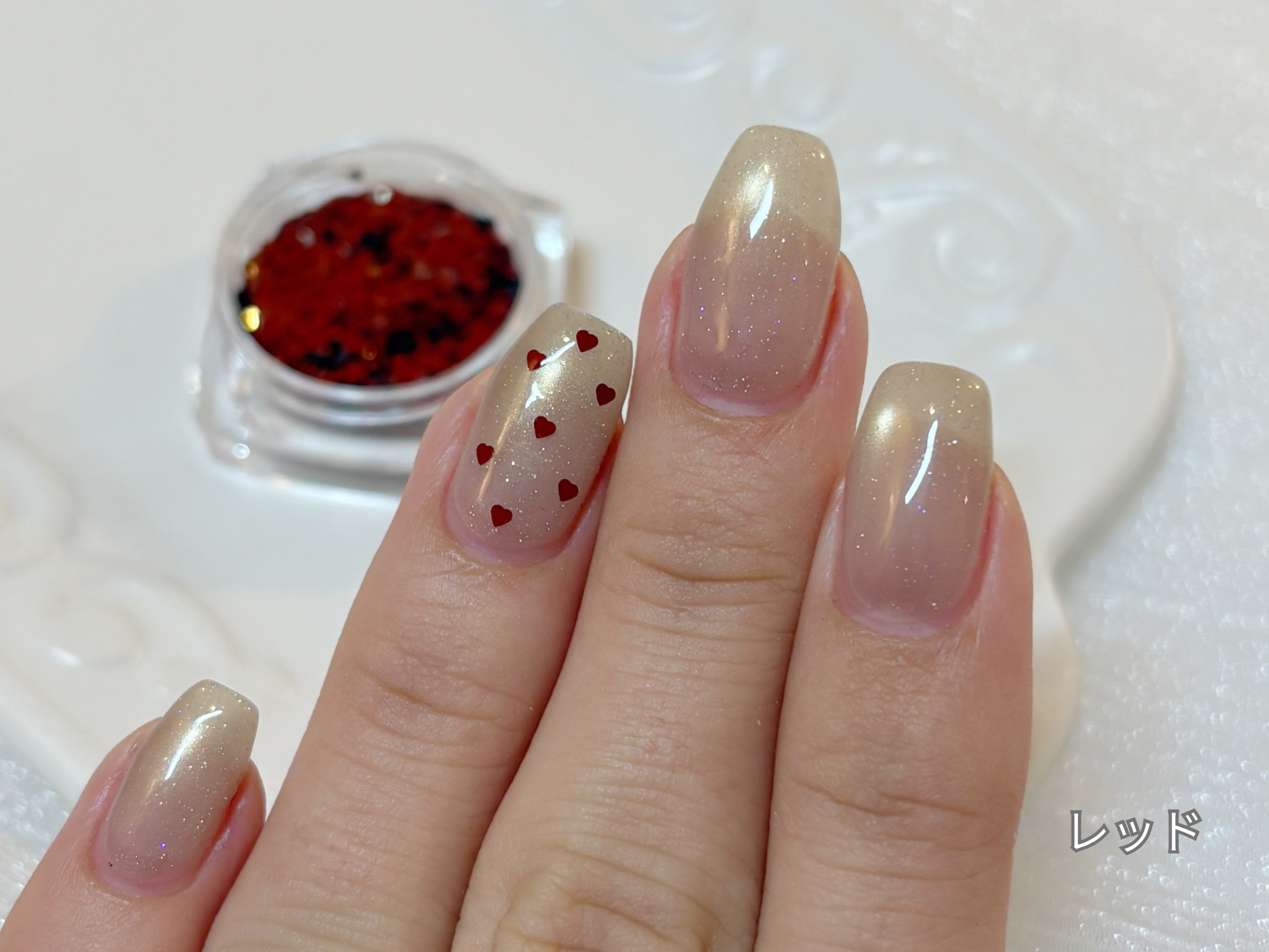 ミニハートホログラム