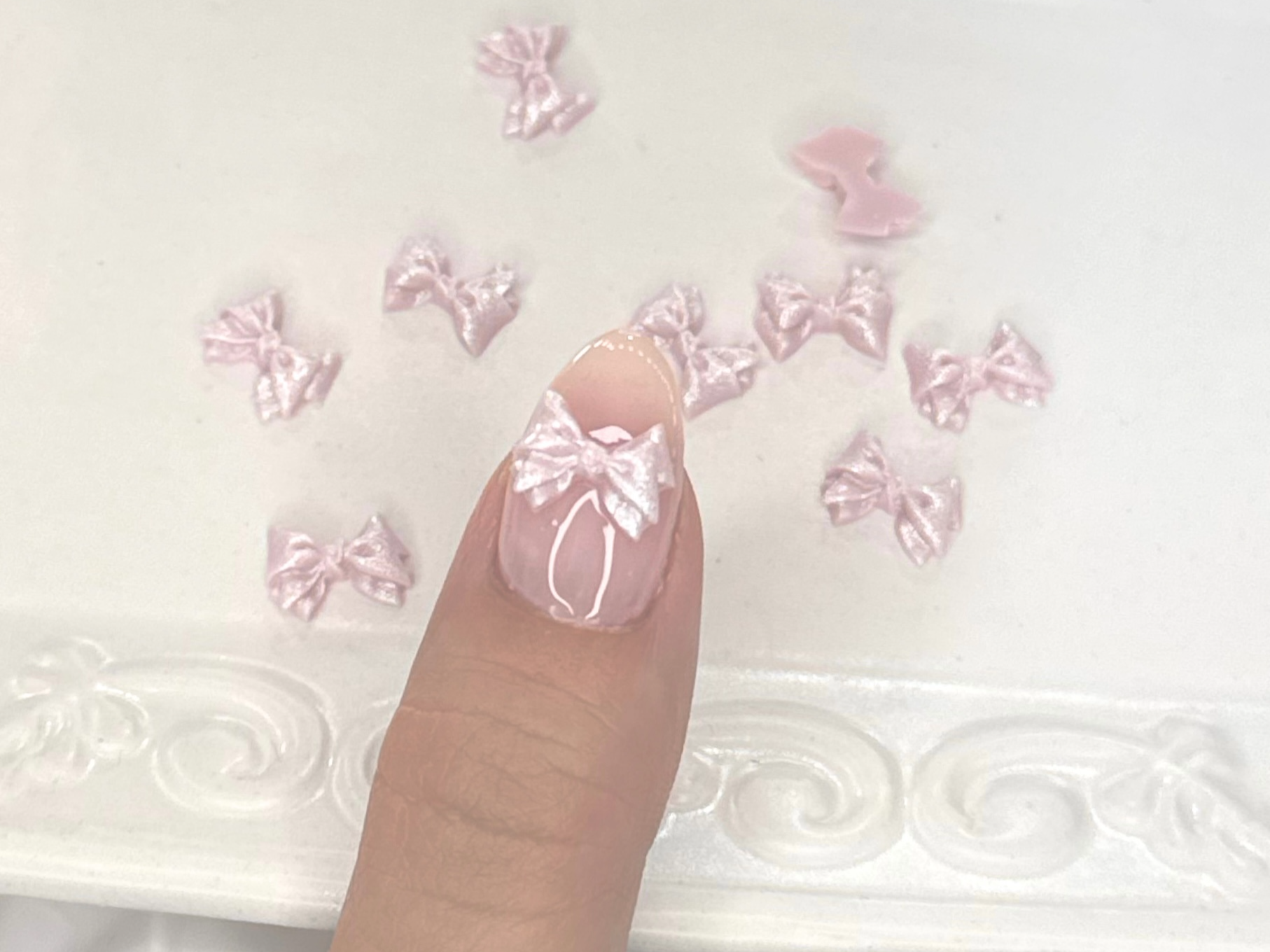 マカロンリボン