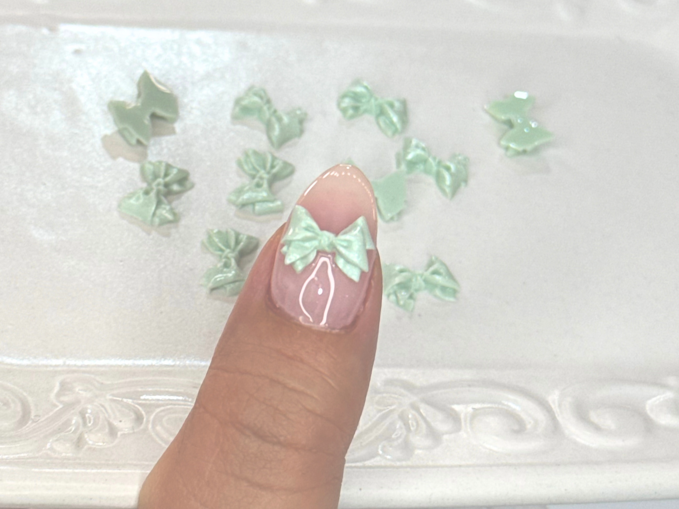 マカロンリボン